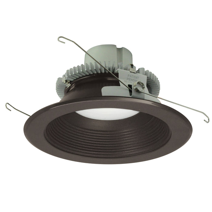 Nora 6 Inch Cobalt Click 1000Lm LED Retrofit Round Baffle 12W 2700K Bronze 120V Triac/ELV Dimming (NLCBC2-65227BZBZ/10)