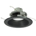 Nora 6 Inch Cobalt Click 1000Lm LED Retrofit Round Baffle 12W 3500K Black 120V Triac/ELV Dimming (NLCBC2-65235BB/10)