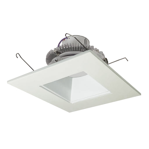 Nora 6 Inch Cobalt Click 1000Lm LED Retrofit Square /Square Regress 12W 4000K White 120V Triac/ELV Dimming (NLCBC2-65640WW/10)