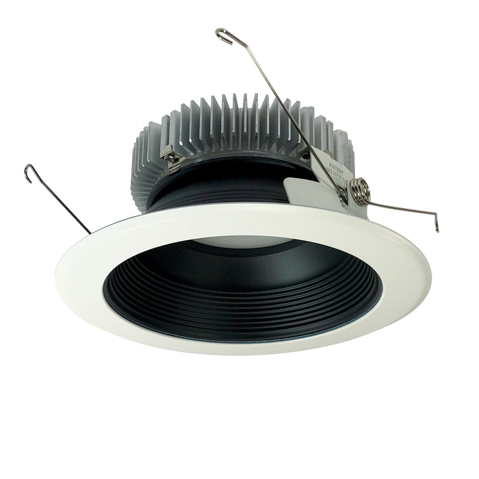 Nora 6 Inch Cobalt Dedicated High Lumen Baffle 1500Lm 3500K Black/White (NLCB2-6521535BW)