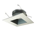 Nora 6 Inch Cobalt Dedicated High Lumen Square /Square 1500Lm 3000K Pewter/White (NLCB2-6561530PW)