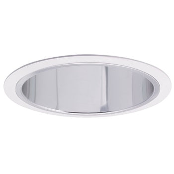 Nora 6 Inch Reflector Chrome White Ring (NTS-41)