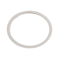 Nora 6 Inch Oversize Plastic T Ring 7/8 Inch Chrome (NOR-30C)