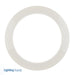 Nora 6 Inch Oversize Plastic T Ring 7/8 Inch White (NOR-30)