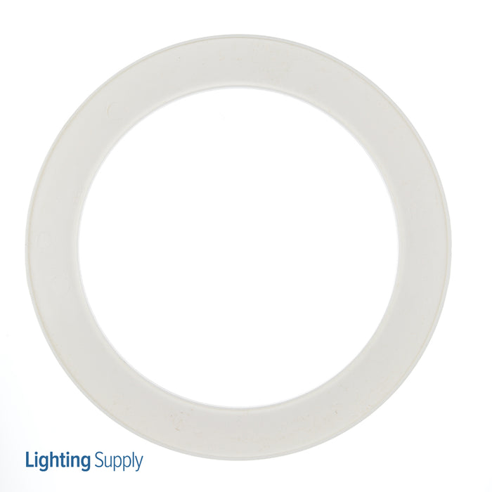 Nora 6 Inch Oversize Plastic T Ring 7/8 Inch White (NOR-30)