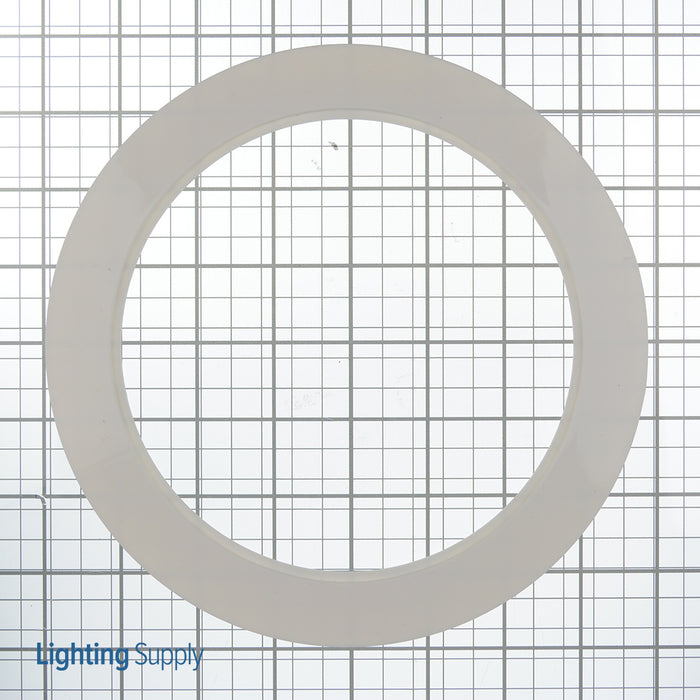 Nora 6 Inch Oversize Plastic T Ring 7/8 Inch White (NOR-30)