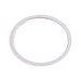 Nora 6 Inch Oversize Plastic T Ring 7/8 Inch White (NOR-30)