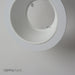 Nora 6 Inch Stepped Baffle With White Oversize Ring (NTM-31OV)