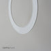 Nora 6 Inch Stepped Baffle With White Oversize Ring (NTM-31OV)