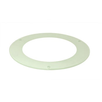 Nora 8 Inch Glass Clear Center Frosted (NTG-8FC)