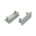 Nora Aluminum Channel End Cap With Wings (NATL-CEC1)
