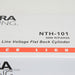 Nora Black H-Style Flatback Cylinder With Black Baffle For R20/PAR20 (NTH-101B)