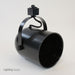 Nora Black H-Style Round Back Cylinder With Black Baffle For BR40/PAR38 (NTH-131B)