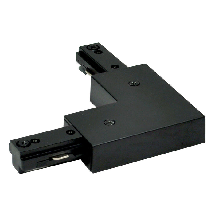 Nora Black L Track Connector With I Connector Cover (NT-313B)