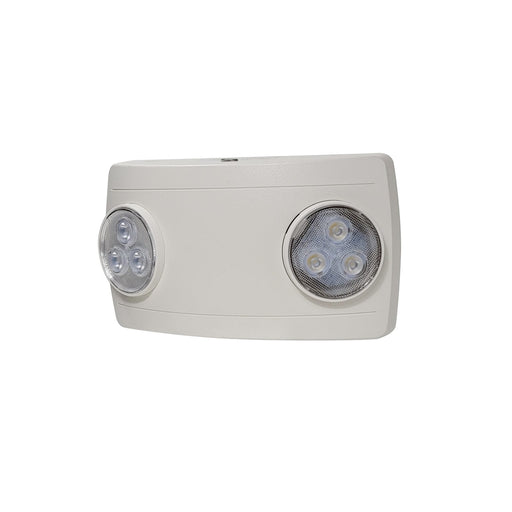 Nora Compact Dual Head LED Emergency Light 120/277V White (NE-612LEDW)