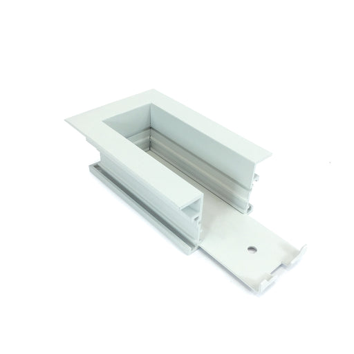 Nora End Feed For Recessed Track 1 Or 2-Circuit Track White (NTRT-16W)