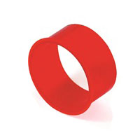 Nora Iolite 1 Inch Snoot 15mm-5/8 Inch Red (NIO-1AS15R)