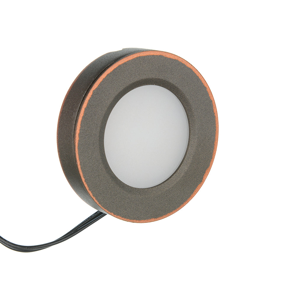 Nora NMPLED30BZ Josh LED Puck Light 12V 3000K Bronze —