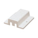 Nora Single Circuit Track White Floating Canopy Feed (NT-307W)