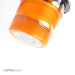North American Signal Company 120V Amber Combination Flashing/Revolving LED Light 1/2 Inch Pipe Mount (LEDFL/RV350P-ACA)