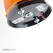 North American Signal Company 12/24V Amber High Power LED Flashing Light 360 Degree SAE Class 2 (LED625-A)