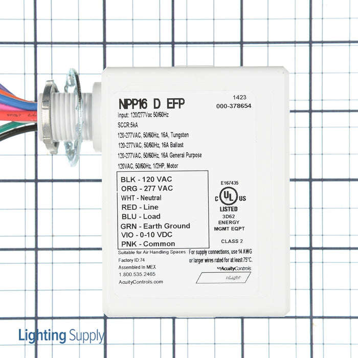 Lithonia nLight Power/Relay Pack Occupancy Controlled Dimming (NPP16 D)