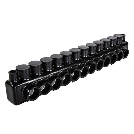 NSI 3/0-6 AWG Polaris Insulated Multi-Tap Connector 12 Port Dual Sided Entry And Mountable (IPLMD350-12)