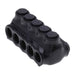 NSI 5-Port Black Dual-Sided Multi-Tap Pre-Insulated Connector 2 AWG-14 AWG-6 Per Pack (IPLD2-5)