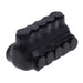 NSI 5-Port Black Dual-Sided Multi-Tap Pre-Insulated Connector 4 AWG-14 AWG-6 Per Pack (IPLD4-5)