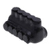NSI 5-Port Black Dual-Sided Multi-Tap Pre-Insulated Connector 4 AWG-14 AWG-6 Per Pack (IPLD4-5)