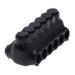 NSI 6-Port Black Dual-Sided Multi-Tap Pre-Insulated Connector 4 AWG-14 AWG-6 Per Pack (IPLD4-6)