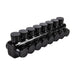 NSI 8-Port Black Dual-Sided Multi-Tap Pre-Insulated Connector 500 MCM-4 AWG 1 Per Bag (IPLD500-8B)