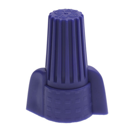 NSI Blue Winged Wire Connector With Quick-Grip Spring 45 Per Jar (WWC-B-SJ1)