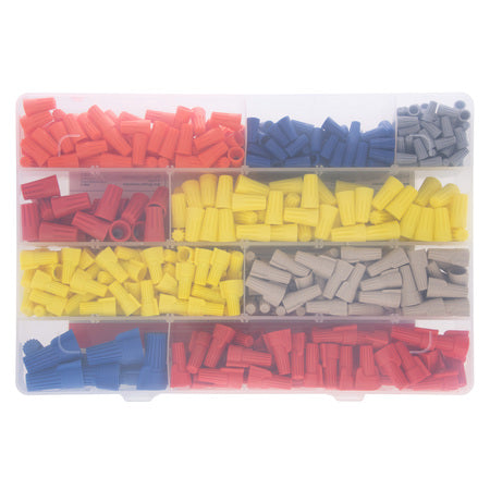 NSI Easy Twist Twist-On Wire Connector Assortment Kit 660 Pieces (ET-AST-1)
