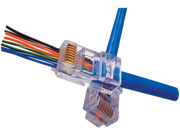 NSI EZ-RJ45 CAT5e Connector-500 Per Bag (105003)