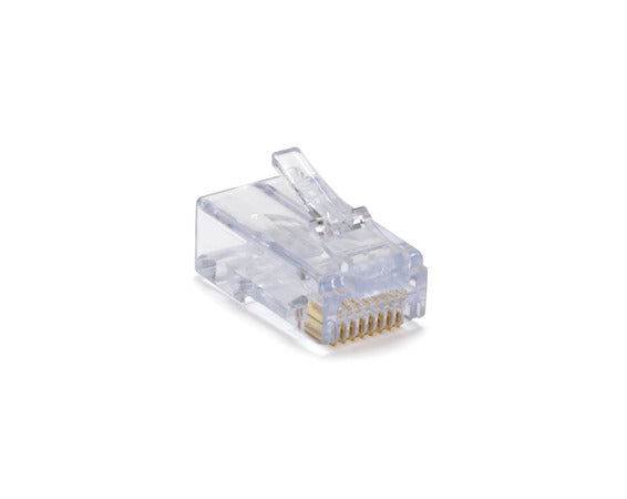 NSI EZ-RJ45 CAT6 Combination Connector-Strain Relief 30 Each Clamshell (100011C)