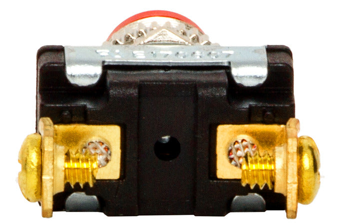 NSI Pushbutton Switch Momentary Contact SPST 3 Amps Off(On) Circuit Red Screw Connection (76035PS)