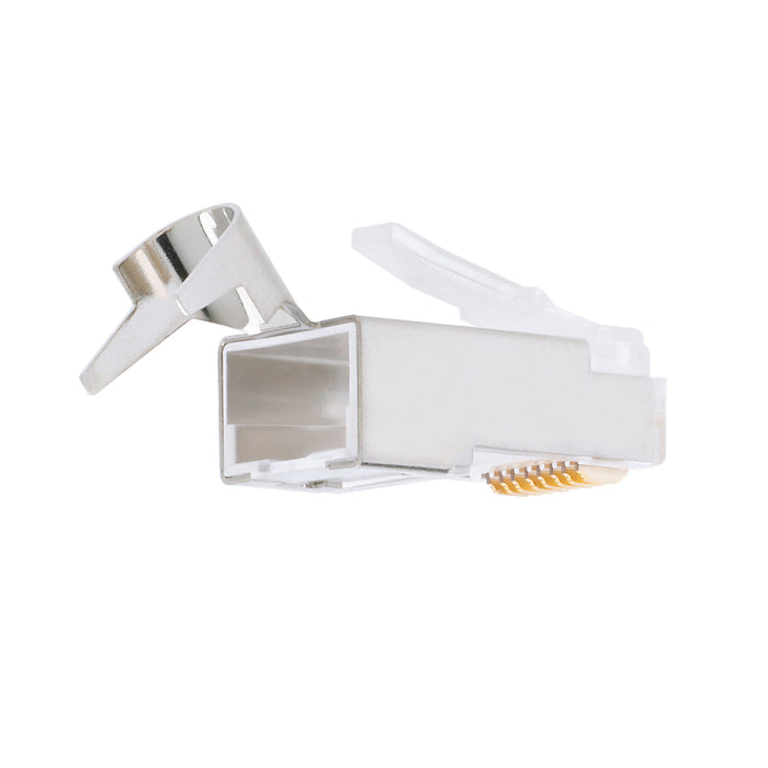 NSI RJ45 CAT6a 10 Gig Shielded With Liner 50 Per Clamshell (106192C)