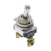 NSI Toggle Switch SPST 10 Amps On-Off Circuit Bat Nickel Screw Connection (76065TS)