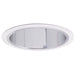 Nora 6 Inch Open Clear Reflector With White Trim BR30 Maximum Bulb Diameter (NTS-31)