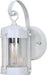 SATCO/NUVO 1-Light 11 Inch Wall Lantern Piper Lantern With Clear Seed Glass (60-633)