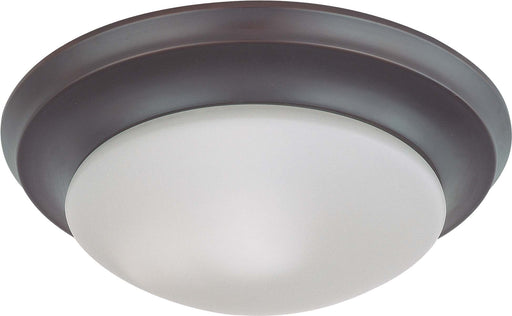SATCO/NUVO 1-Light 12 Inch Flush Mount Twist And Lock With Frosted White Glass (60-3175)
