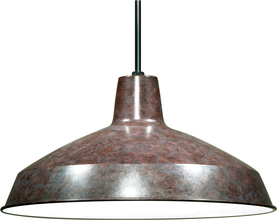 SATCO/NUVO 1-Light 16 Inch Pendant Warehouse Shade (SF76-662)