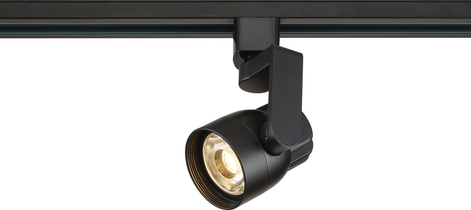 SATCO/NUVO 1 Light-LED-12W Track Head-Angle Arm-Black-36 Degree Beam (TH424)