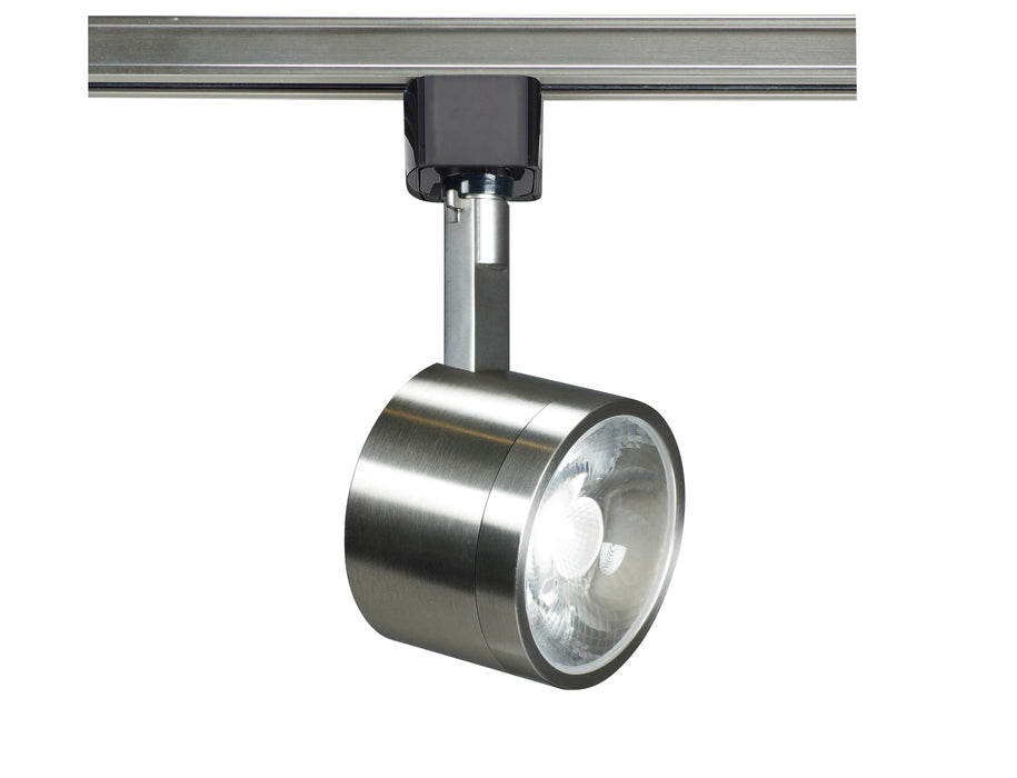 SATCO/NUVO 1 Light-LED-12W Track Head-Round-Brushed Nickel-24 Degree Beam (TH405)