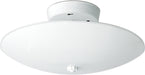 SATCO/NUVO 2 Light-12 Inch-Ceiling Fixture-White Round (SF77-823)