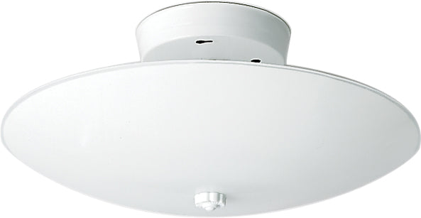 SATCO/NUVO 2 Light-12 Inch-Ceiling Fixture-White Round (SF77-823)