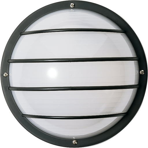 SATCO/NUVO 1-Light 10 Inch Round Cage Wall Fixture Polysynthetic Body And Lens (SF77-859)