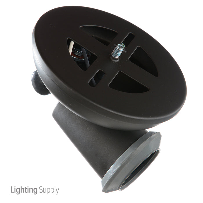 SATCO/NUVO 1 Light-5 Inch Flood Light Exterior PAR38 Holder With Adjustable Swivel (SF76-683)