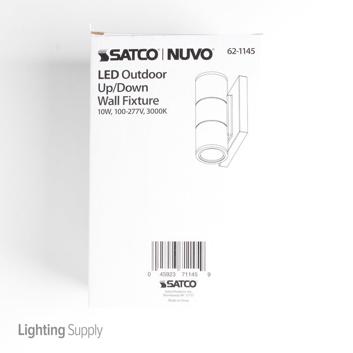 SATCO/NUVO 2-Light LED Small Up/Down Sconce Fixture Bronze Finish (62-1145)